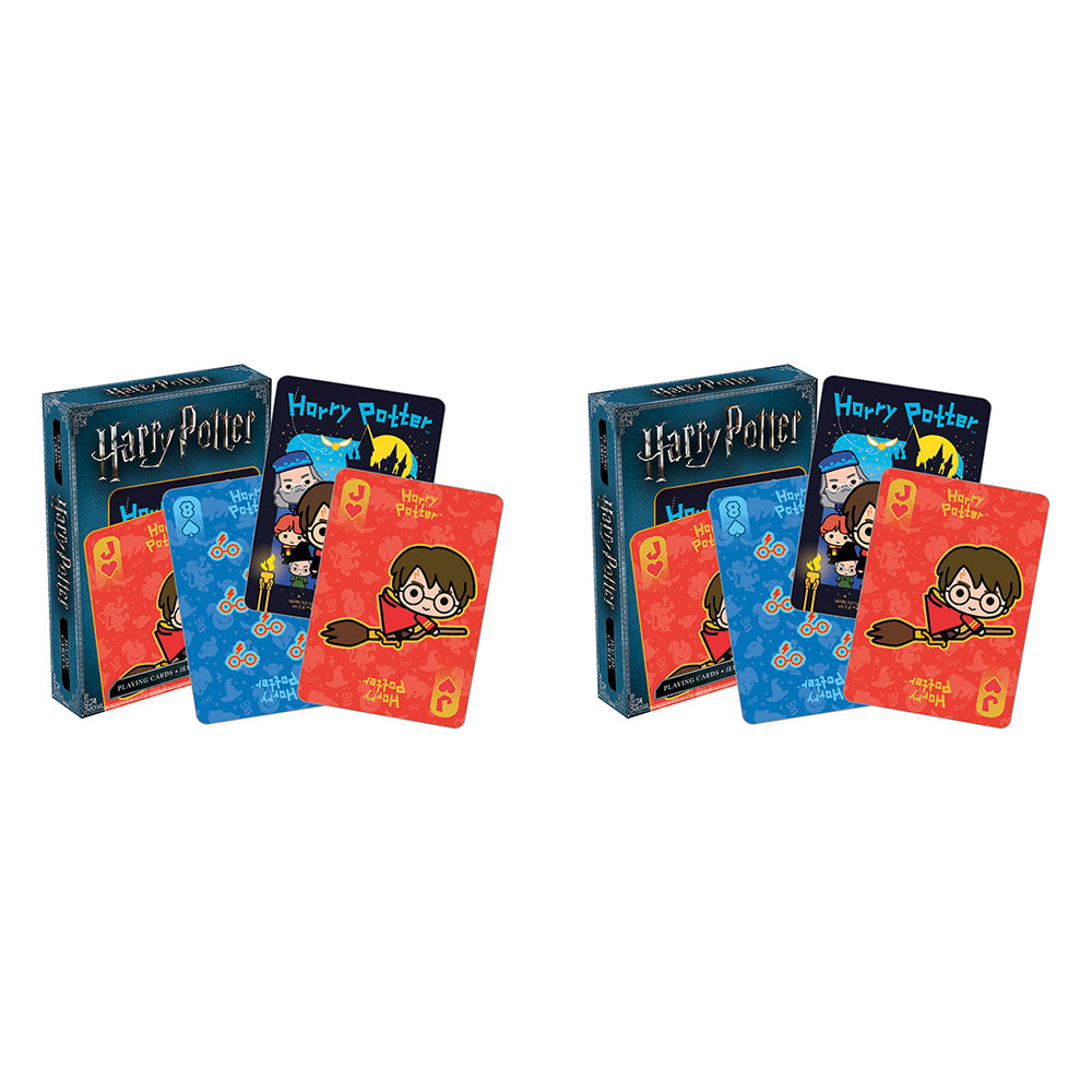 108pc Aquarius Harry Potter Chibi Playing Cards 14y+