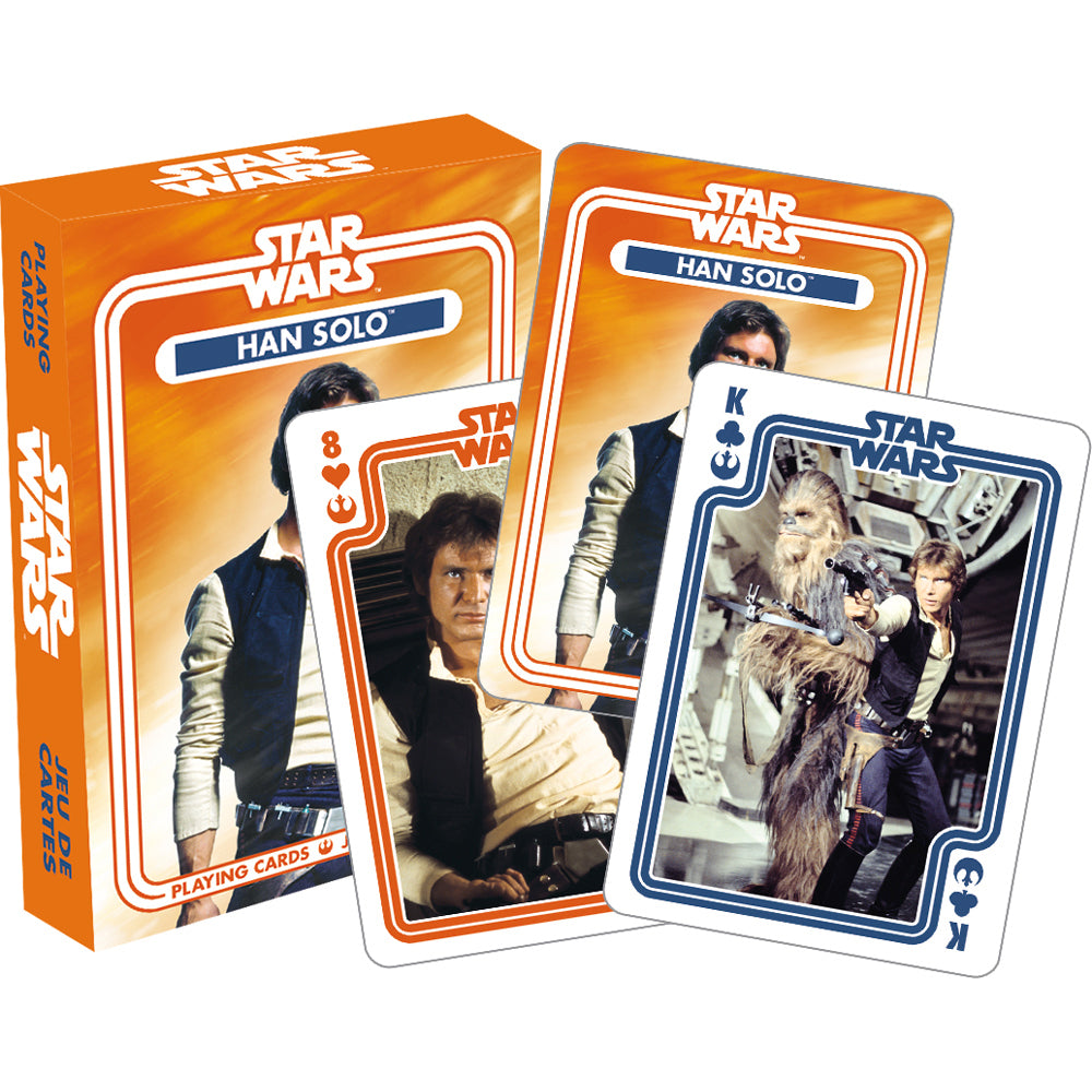 108pc Aquarius Star Wars Han Solo Playing Cards Family Game 6y+