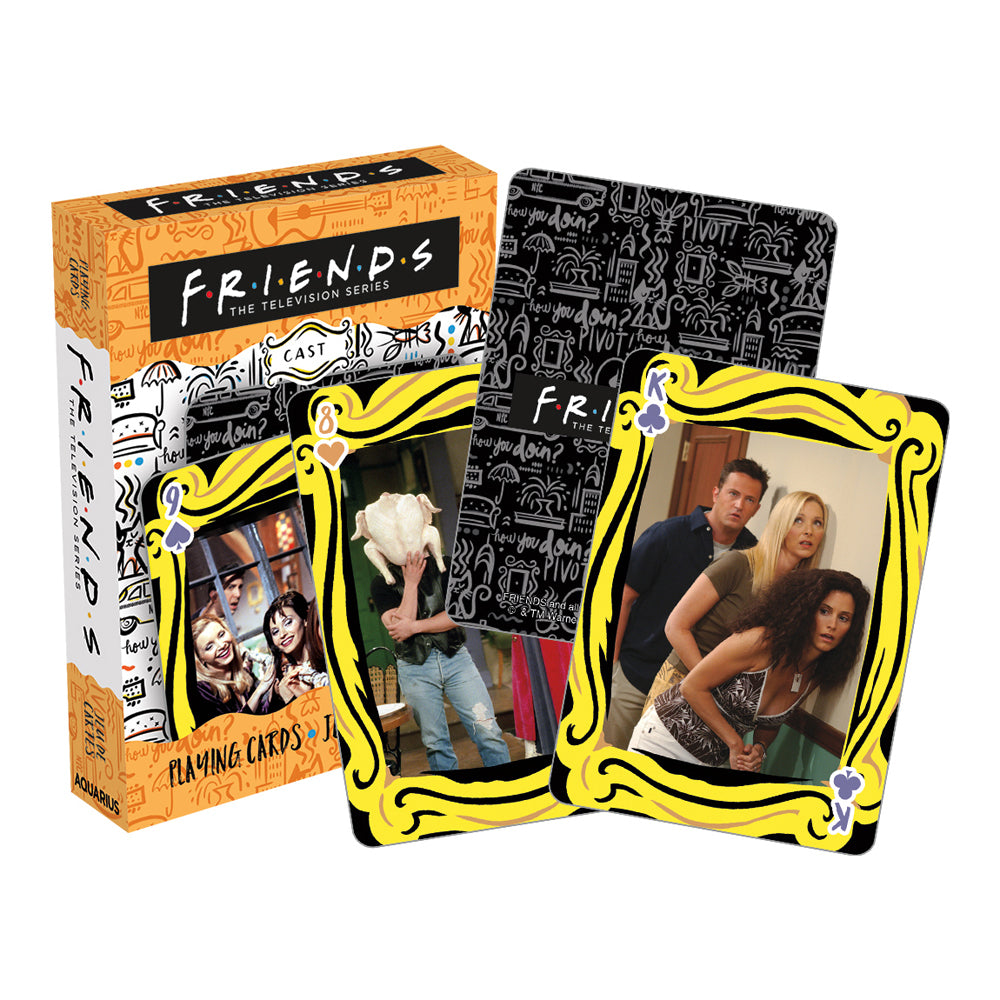 108pc Aquarius Friends Cast Playing Cards Deck Set 14y+