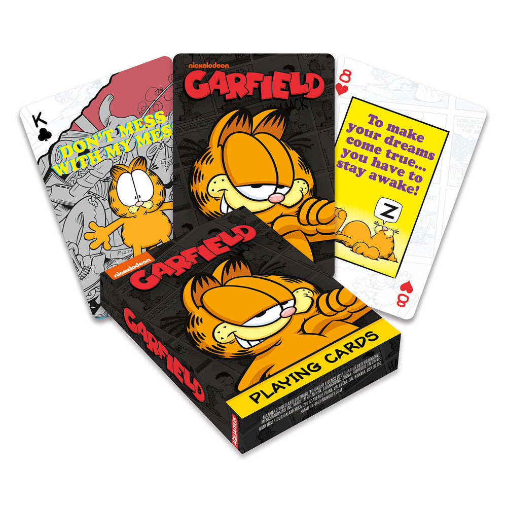 108pc Aquarius Garfield Playing Cards Deck Game Set 3y+