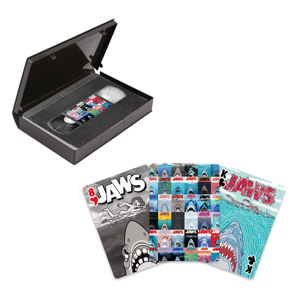 Aquarius JAWS Premium Movie Themed Playing Cards 6.5x9cm 6y+