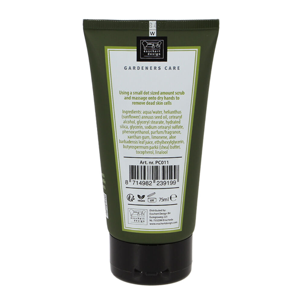 Esschert Design Gardener's Exfoliating Hand Scrub Cleanser 75ml
