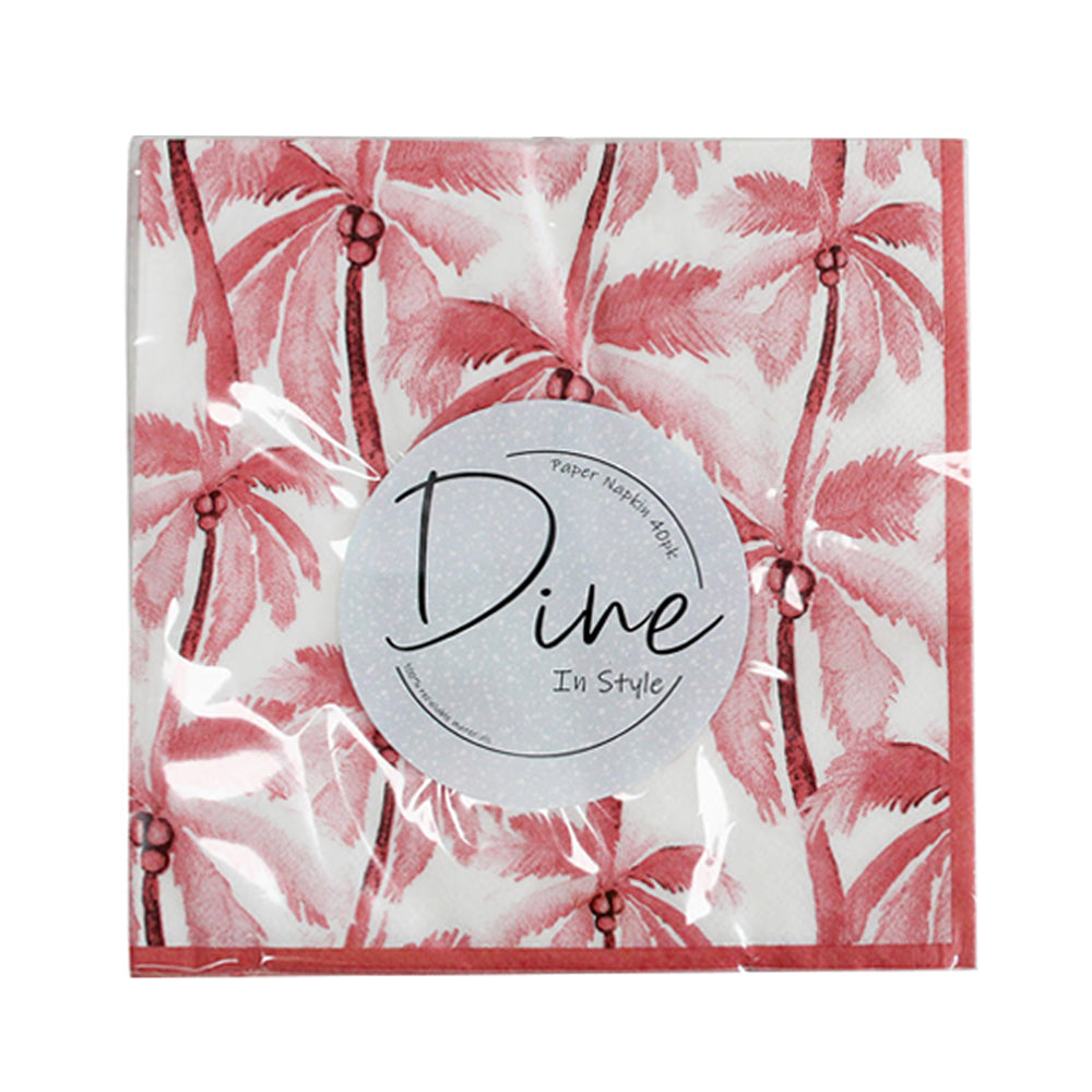 120pc LVD Paper Napkin Palms 33cm