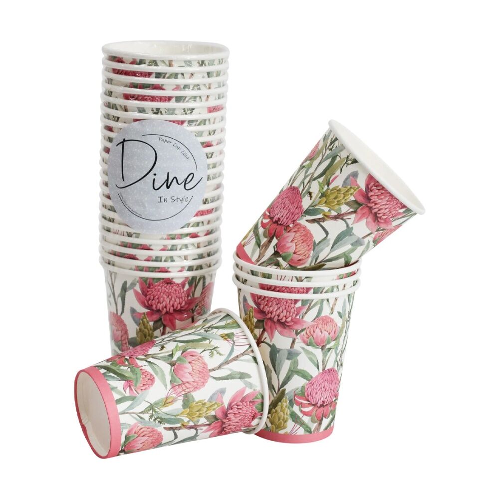 60pc LVD Paper Cup Natives 11cm