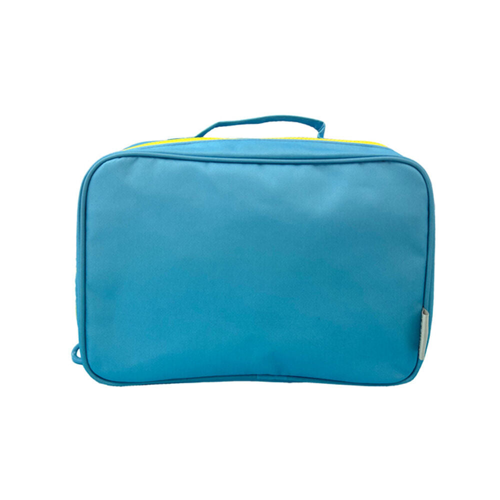 Frankie & Me Women's Zip Makeup Cosmetics Hanging Travel Toiletry Bag 27cm Blue