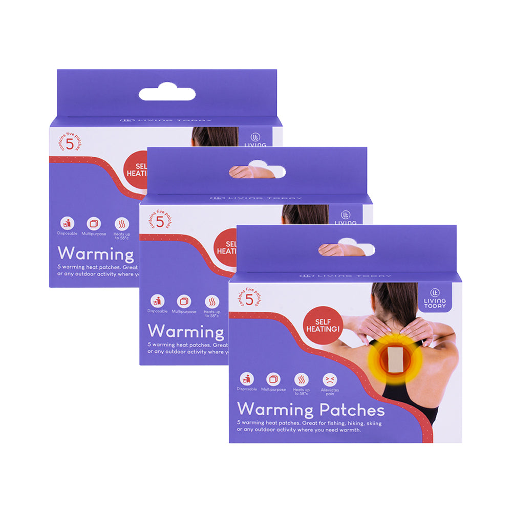 15PK Living Today Multipurpose Warming Body Patches