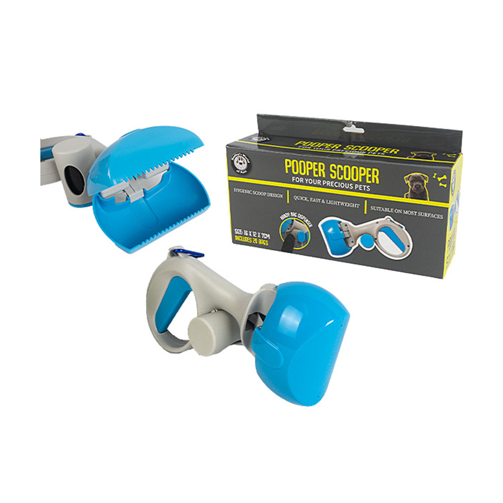 2PK Dudley's World Of Pets Pet Pooper Scooper W/Handle & Bags