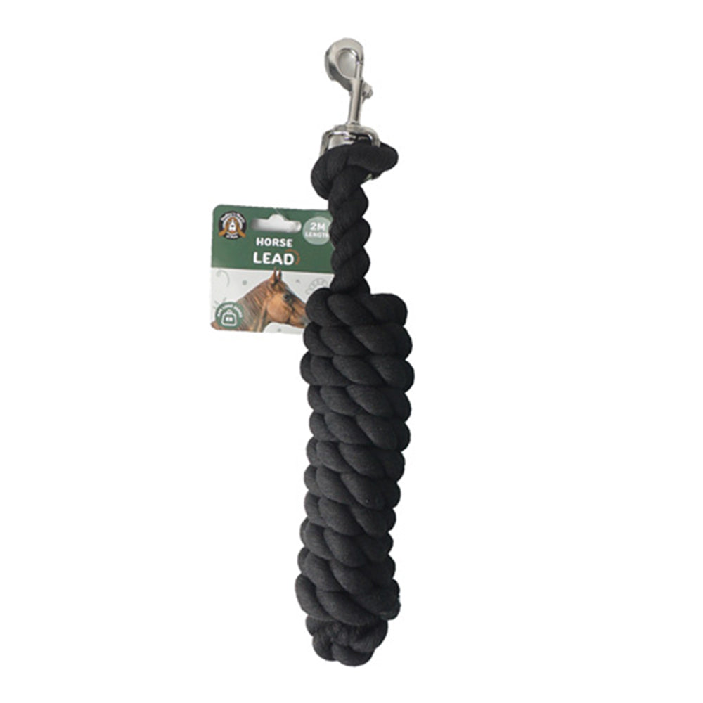 2PK Dudley's World Of Pets Horse Care Durable Lead Assorted 2M