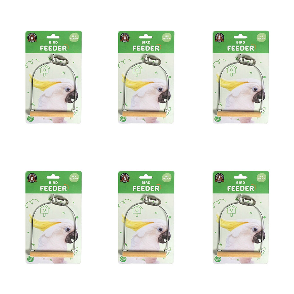6PK Dudley's World of Pets Bird/Parrot Arch Swing 1214x10cm