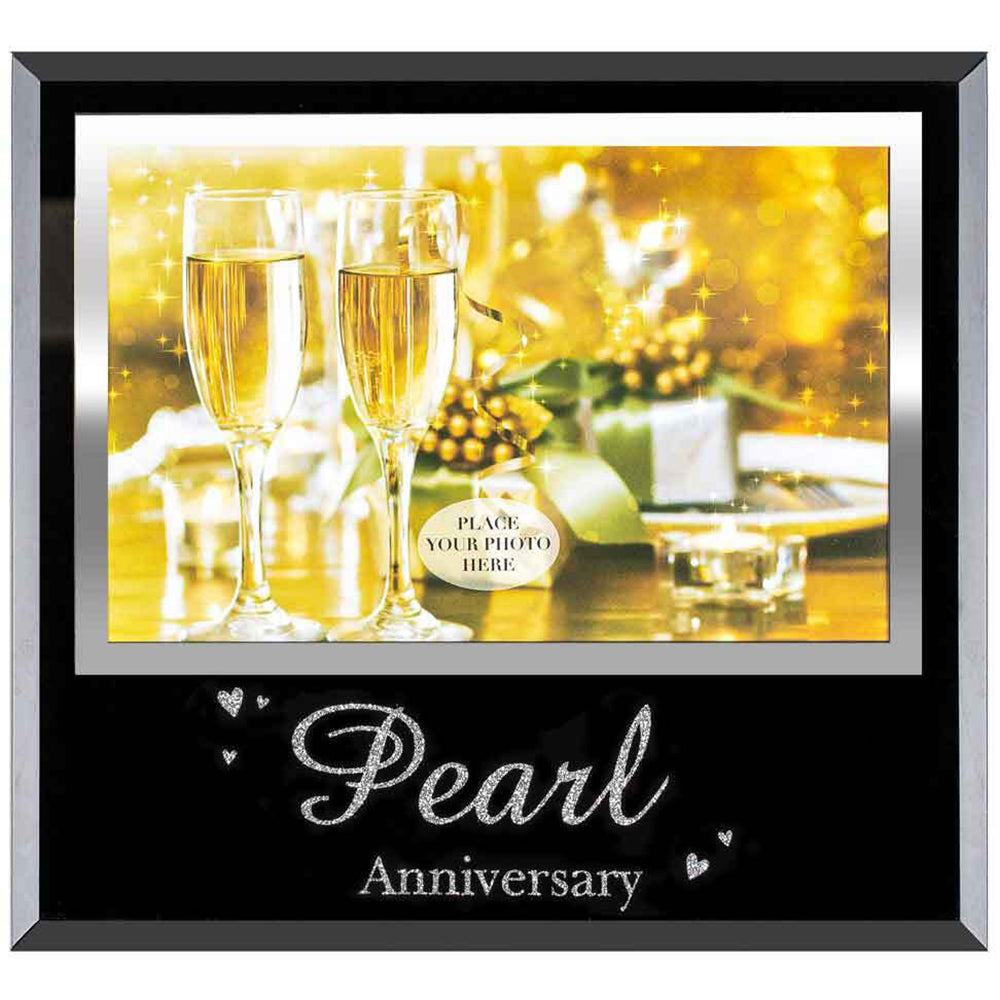 3x 30th Pearl Anniversary 6x4 Inch Keepsake Novelty Photo Frame