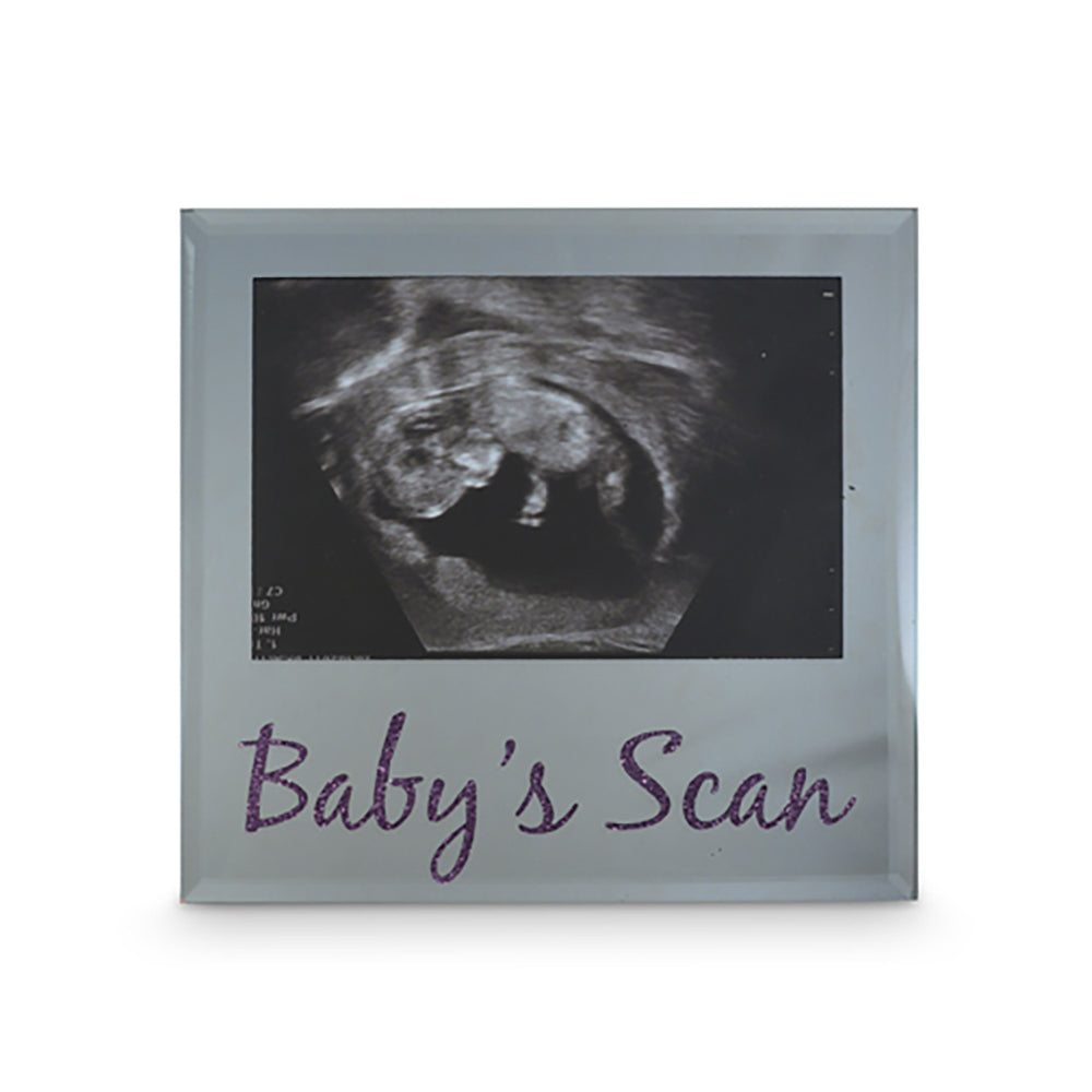 3x Babys Scan 6x4 Inch Keepsake Novelty Photo Display Frame Display