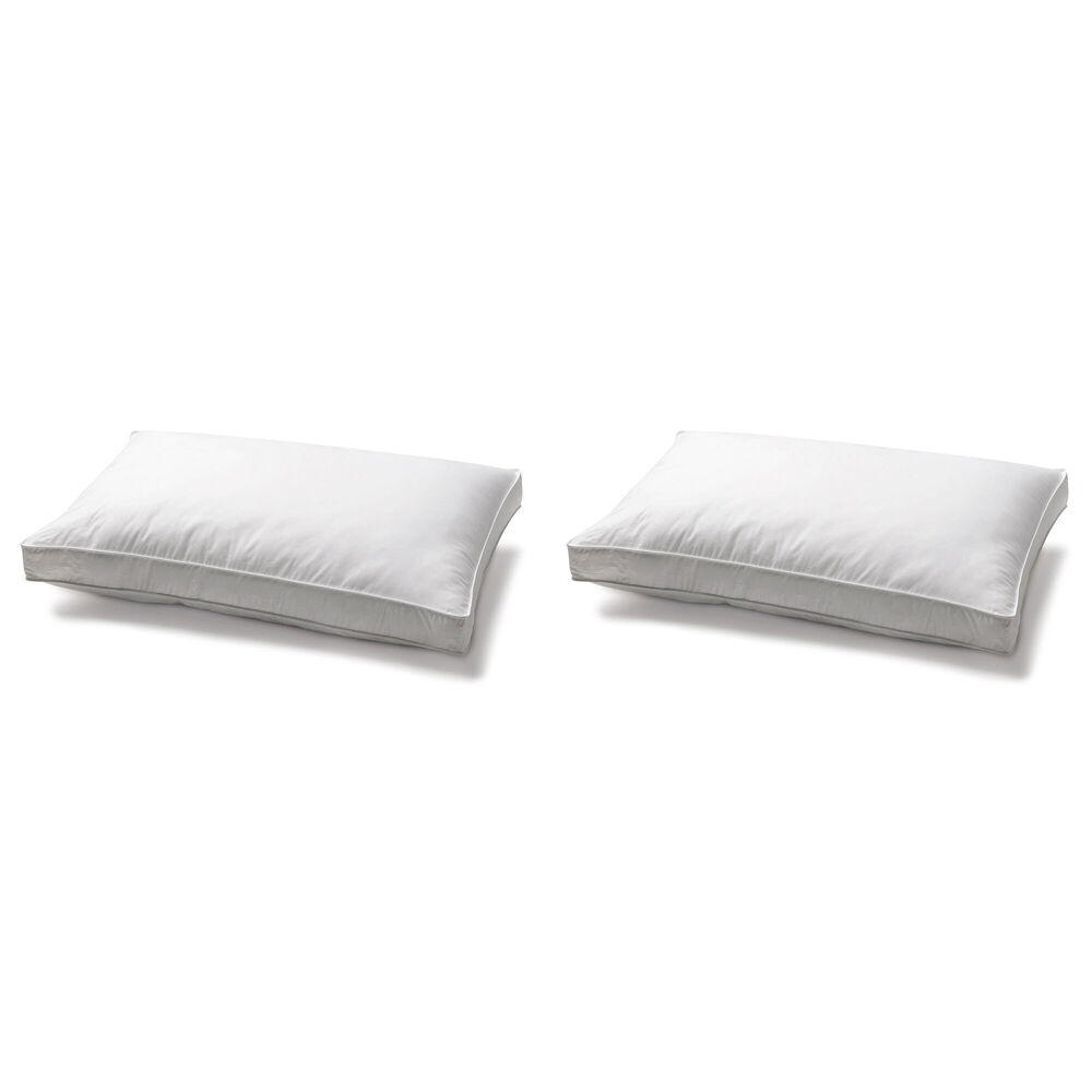 2PK Jason Commercial Microloft Bedroom Sleeping Pillow 50x90cm