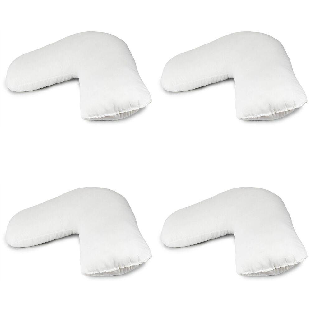 4PK Jason Commercial Hygiene Plus Pillow V Shape 80x36 cm