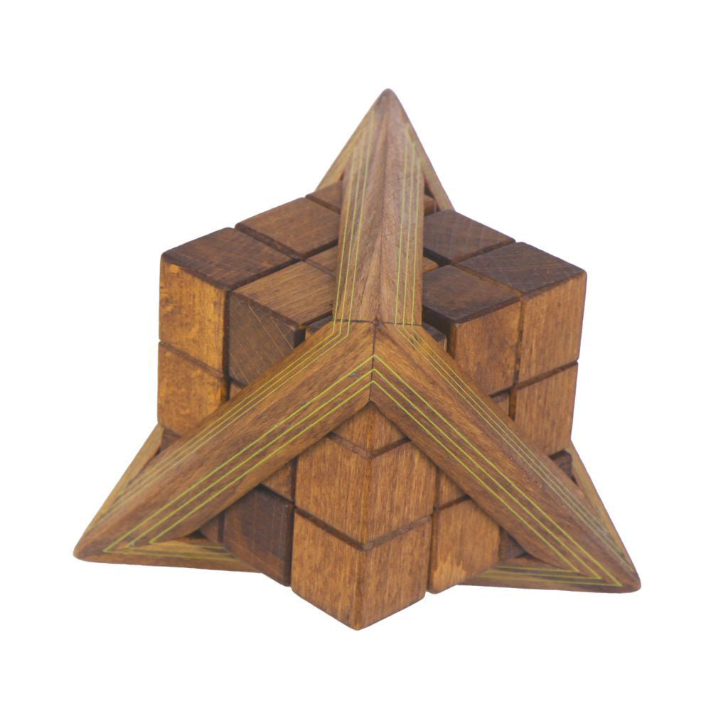 2PK Project Genius 12.7cm Egyptian Triglyph Puzzle Solving Toy 8y+