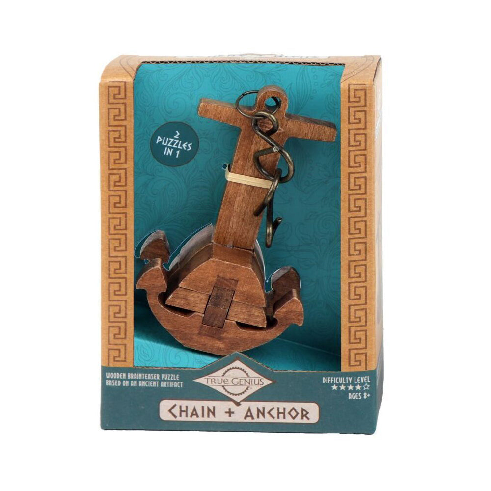 2PK Project Genius 17cm Chain & Anchor Puzzle Solving Toy 8y+