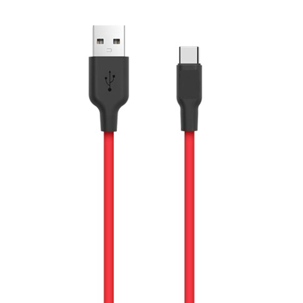 Philex 1.2M Silicon USB-C Cable - Red