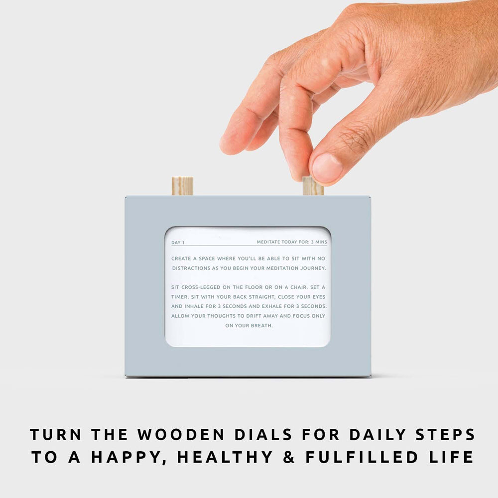 Pikkii 12cm Meditation Mastery in 90 Days Scroll Box