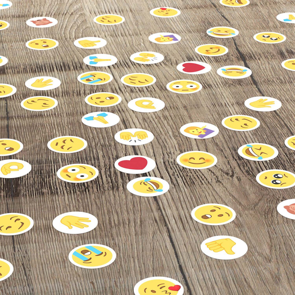 100pc Pikkii Emoticon Hunt 3-Players Card Game Set 10.5cm Kids/Family 3y+