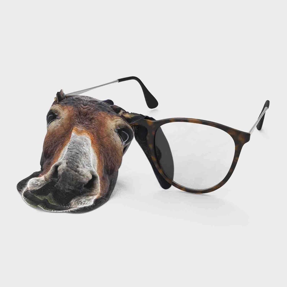 Pikkii Fun Donkey Micofiber Cloth Glasses Cleaning 21cm