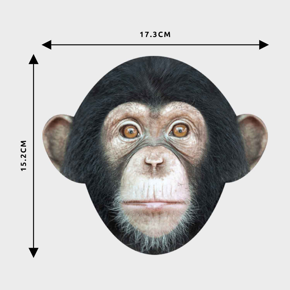 Pikkii Fun Monkey Micofiber Cloth Glasses Cleaning 17cm