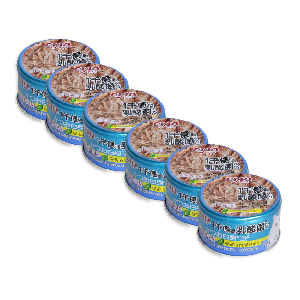 24PK Ciao100 billion Lactobacillus Bonito Cat/Kitten Pet Food Pack