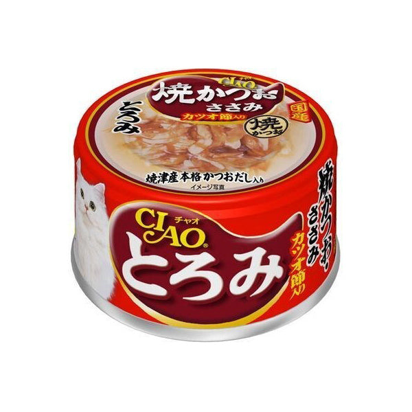 24PK Ciao Toromi Grill Bonito & Tuna Flavour Can Cat/Kitten Pet Food Pack