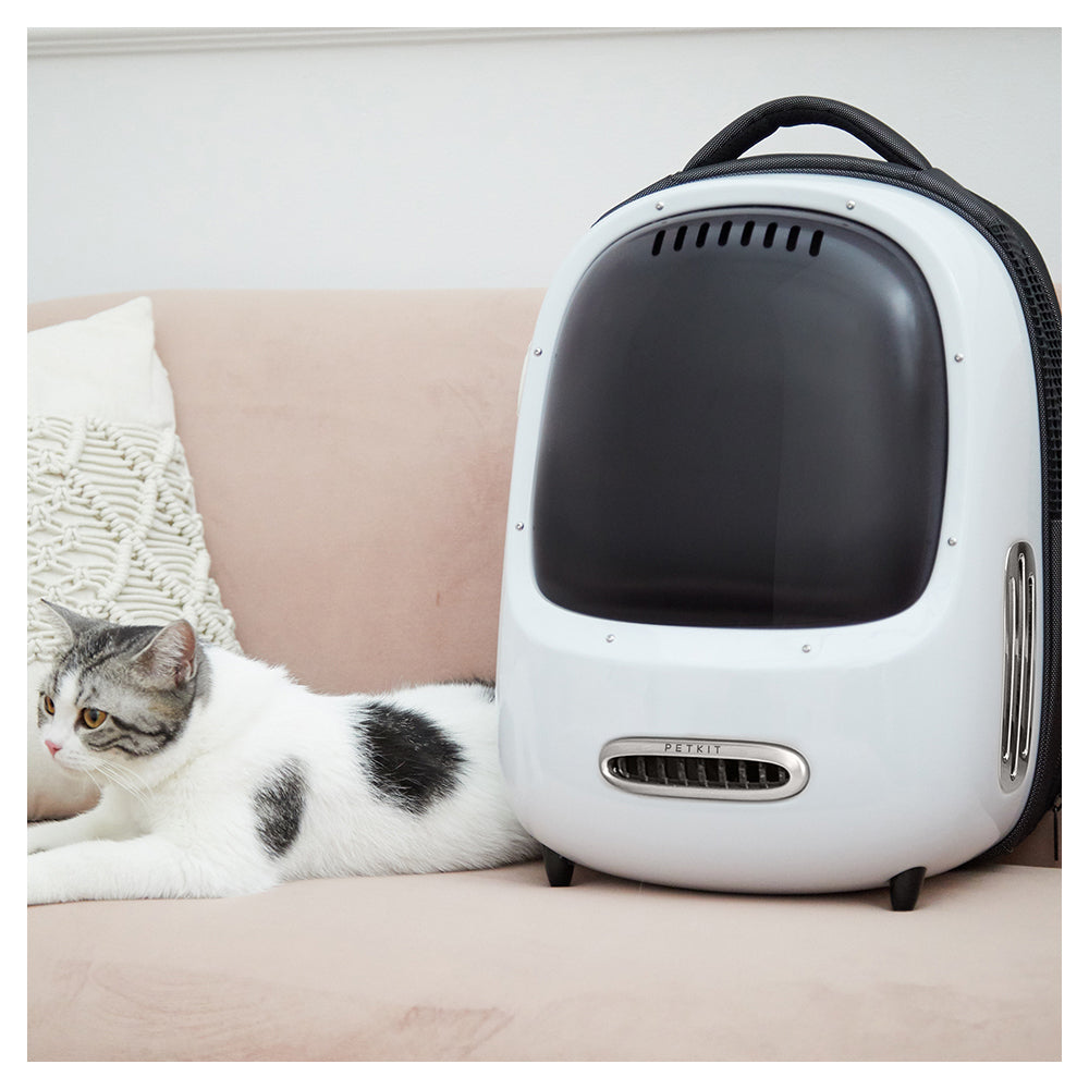 Petkit Breezy Smart Cat Carrier Backpack - White
