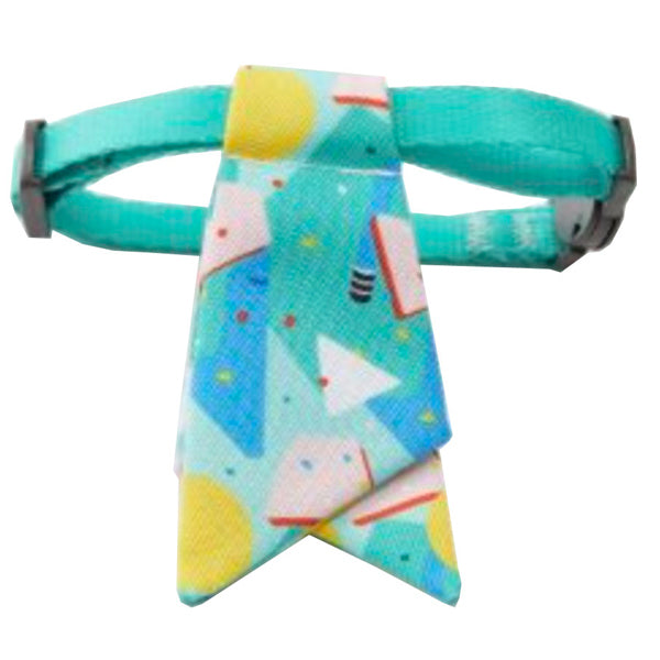 2PK Petkit Pet Necktie Collar - Green Wood & Fantasy Forest Set