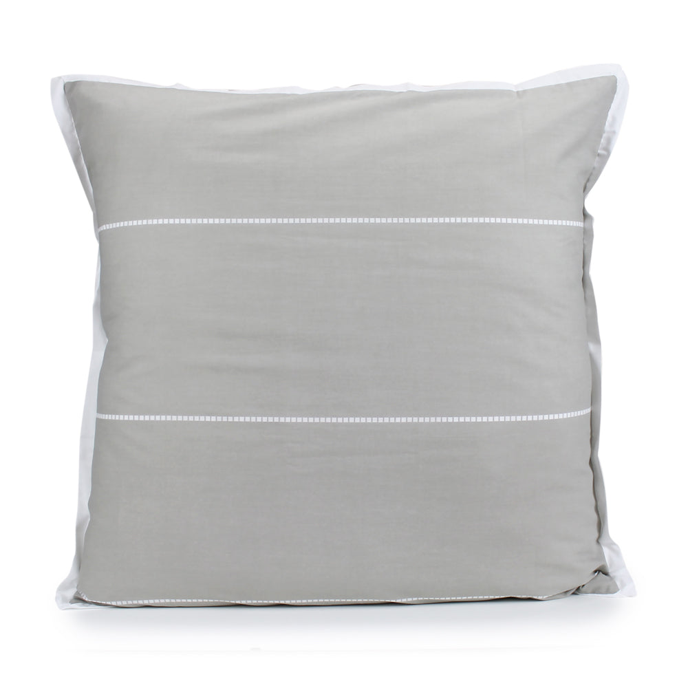 2PK Jason Commercial Calista Euro Pillow Case 65x65cm Hazel
