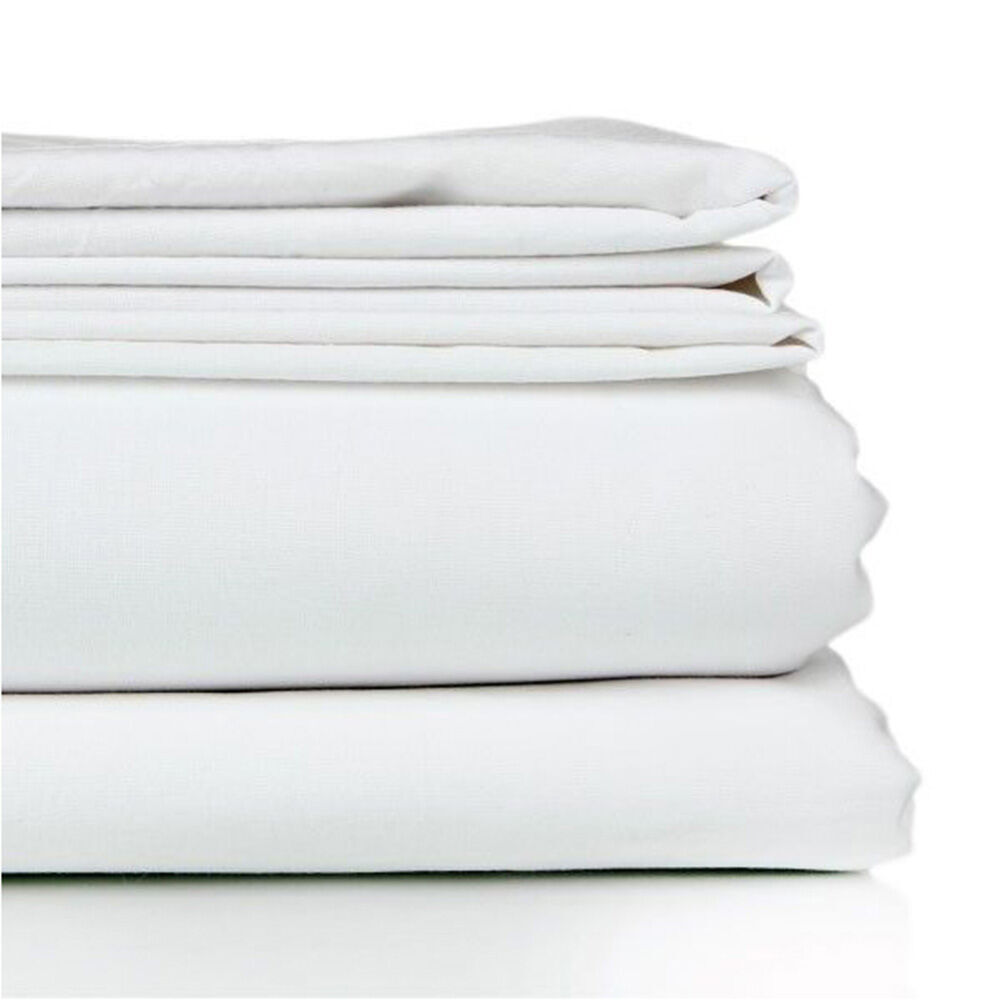 10PK Jason Commercial Standard Crisp Pillowcase 48x73cm - White