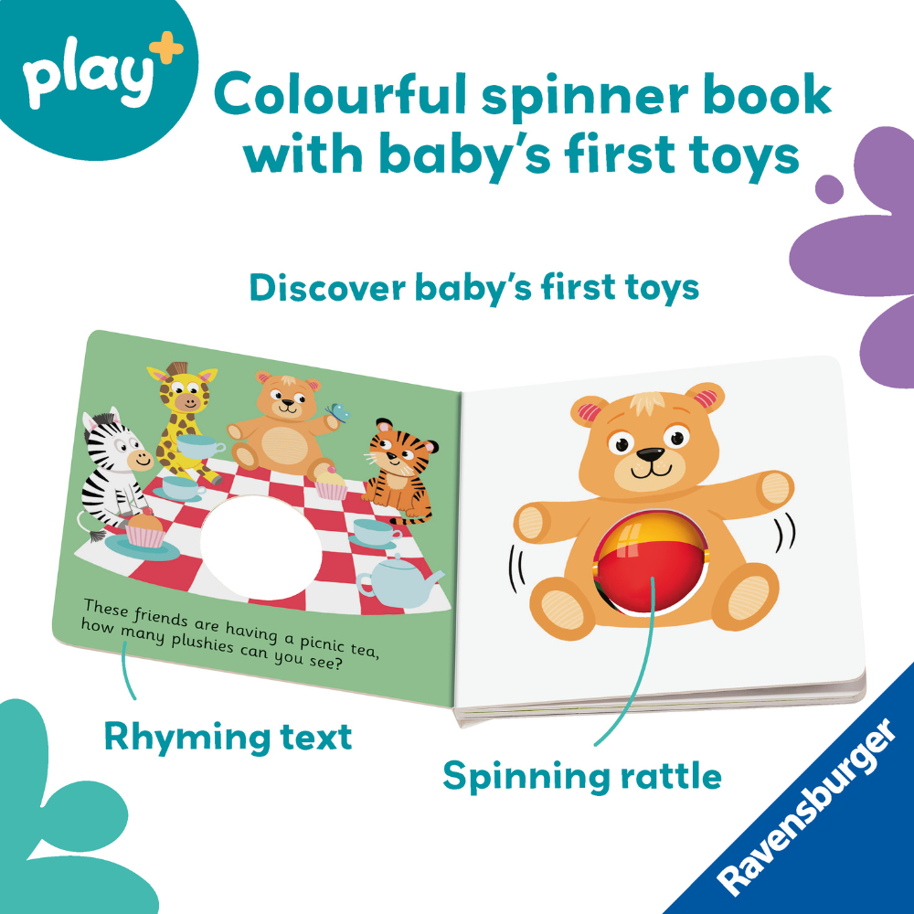 Play+ Ready Steady Shake First Toys Kids Sensory Toy 6m+