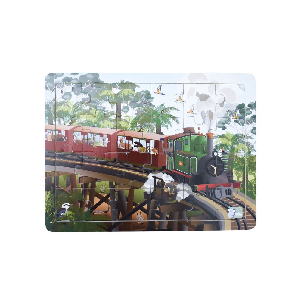 48pc Koala Dream All Aboard Aussie Animals Jigsaw Puzzle 18m+