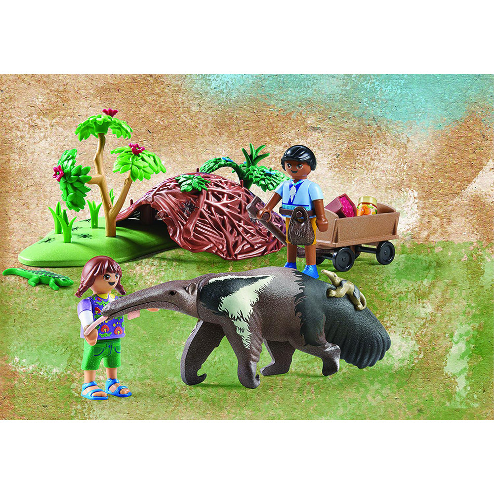Playmobil Anteater Care Kids/Childrens Toy Playset 4+