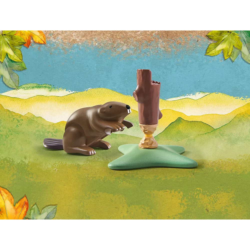 Playmobil Wiltopia Beaver Kids/Childrens Toy Playset 4+
