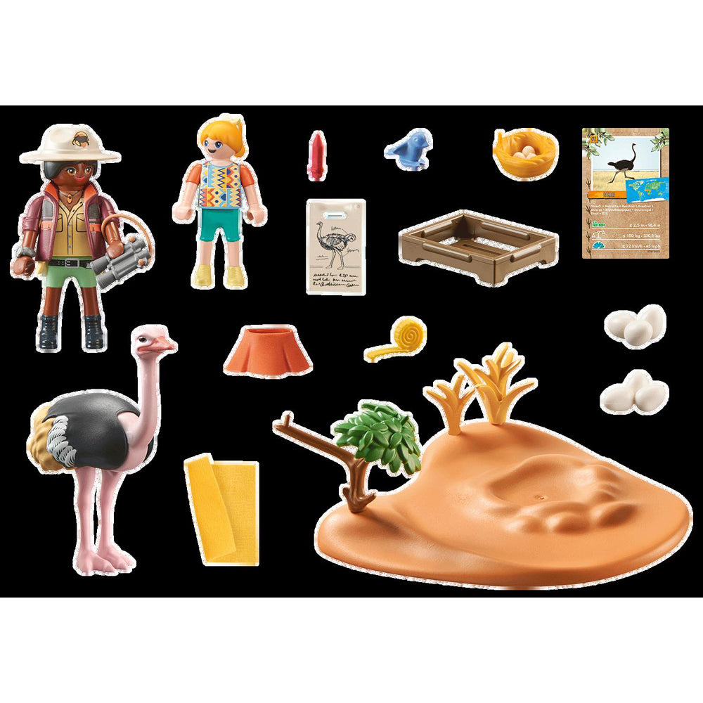 Playmobil Ostrich nest Kids/Childrens Toy Playset 4+
