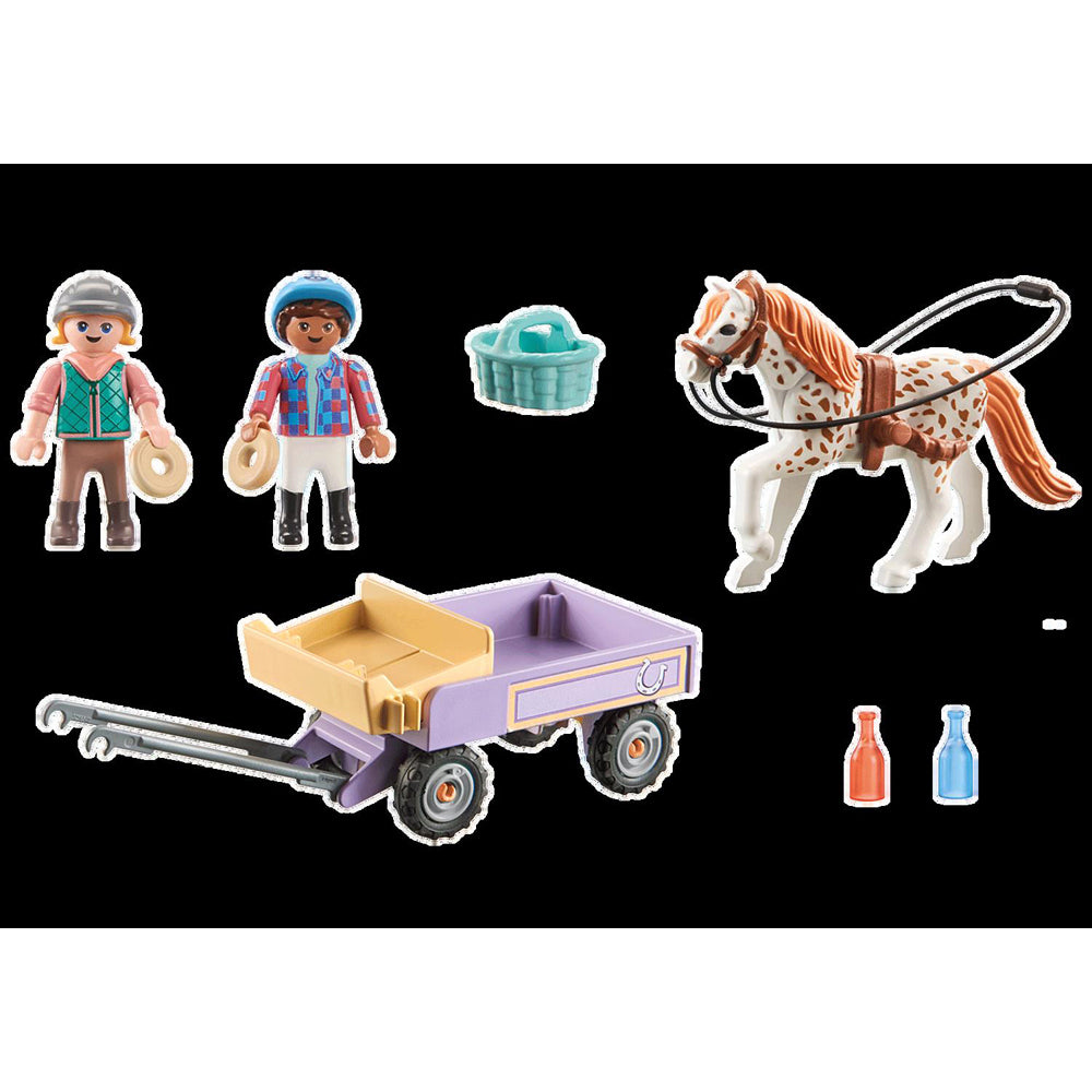 Playmobil Pony carriage Kids/Childrens Toy Playset 4+