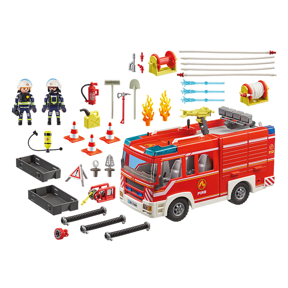 Playmobil Fire Engine Kids/Childrens Toy Playset 4+
