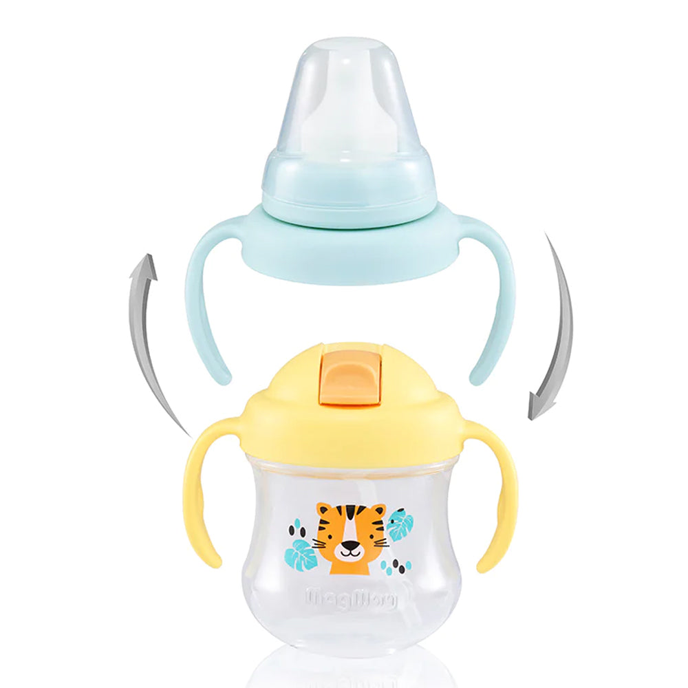Pigeon Magmag Set-Up Set Spout & Straw Cup Set 5m+
