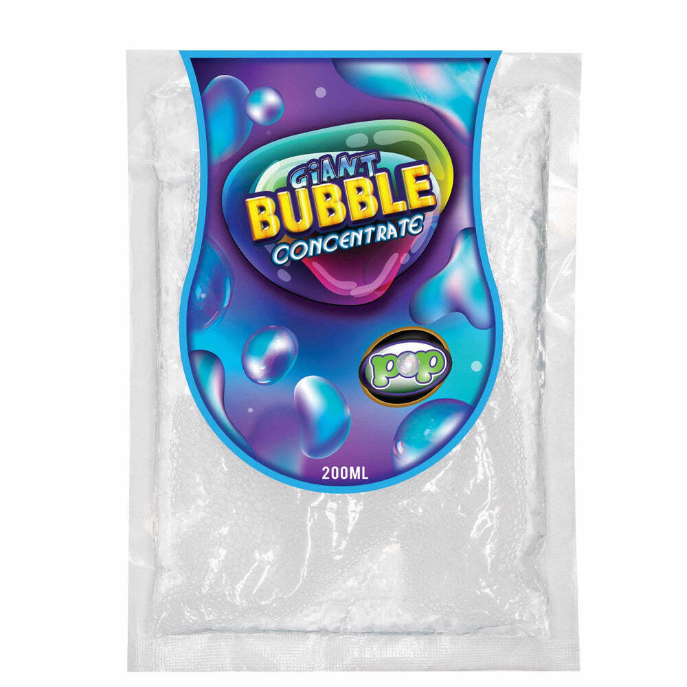 Pop Giant Bubble Super Concentrate Kids Science Toy Set 6+