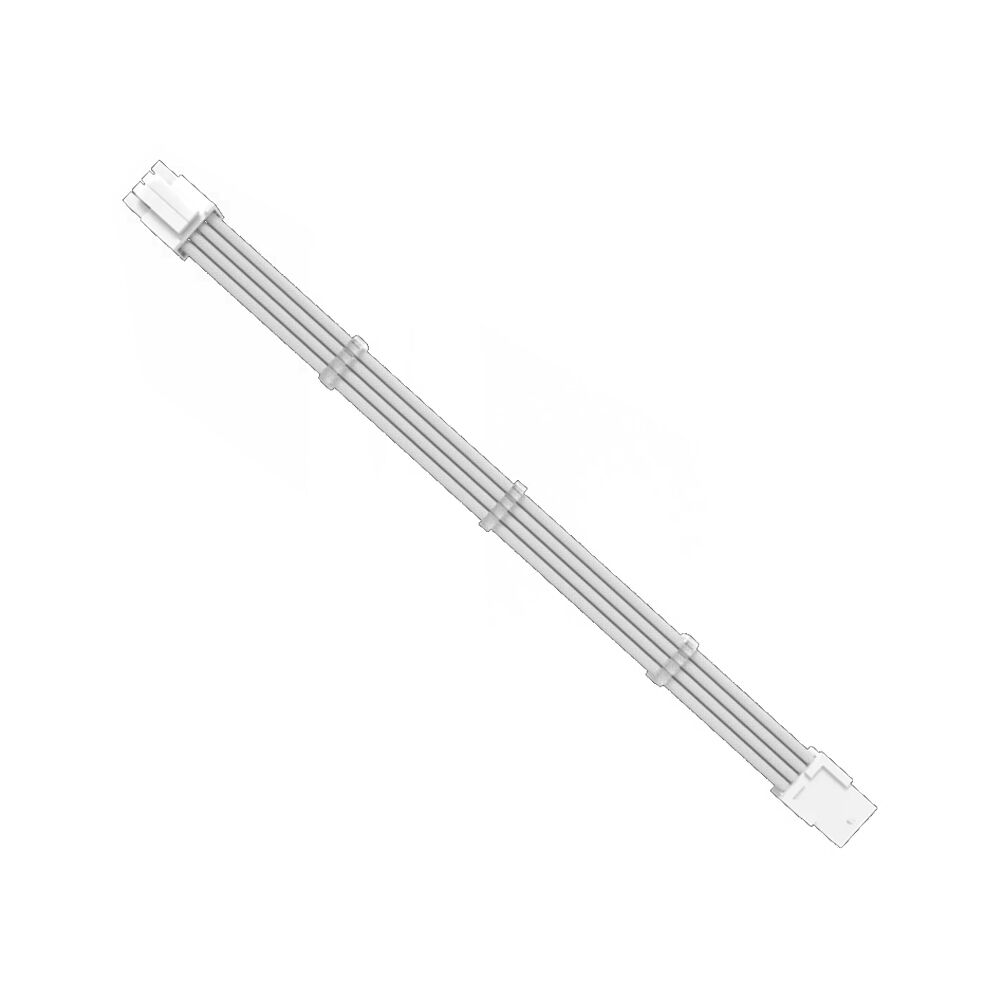 3PK Cruxtec PP-8P44-30WH CPU 8Pin Female to 4+4Pin Male Cable 30cm White