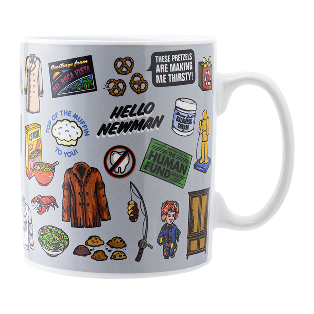 Paladone 532ml Seinfeld Icons Mug Gift Coffee/Tea Drink Cup