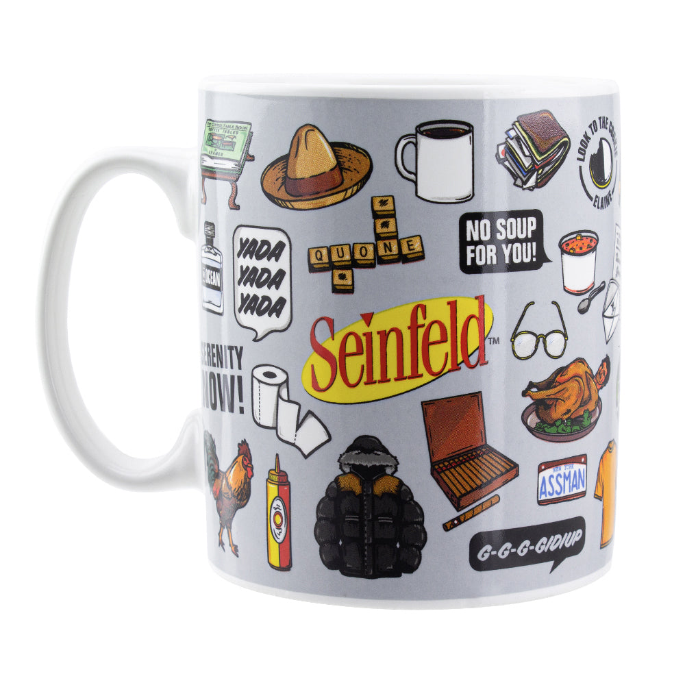 Paladone 532ml Seinfeld Icons Mug Gift Coffee/Tea Drink Cup