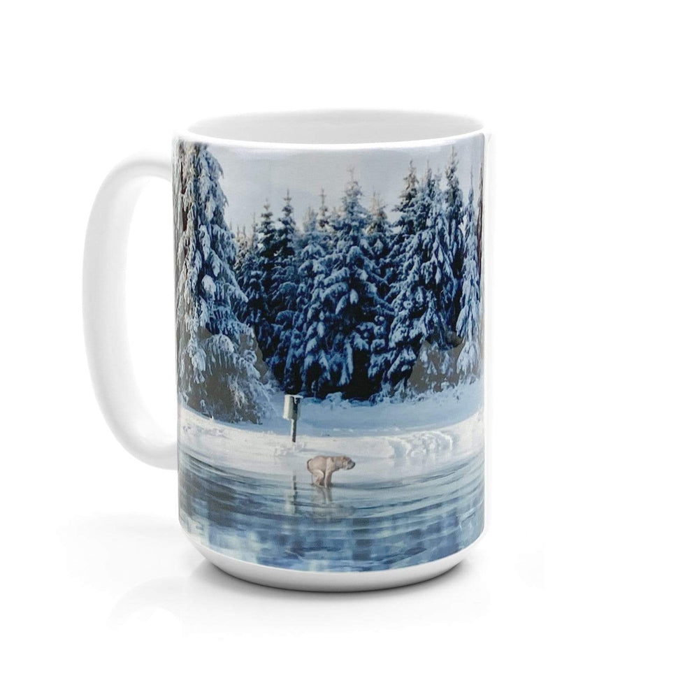 Prank-O When Nature Calls Winterscape Coffee Mug 15oz