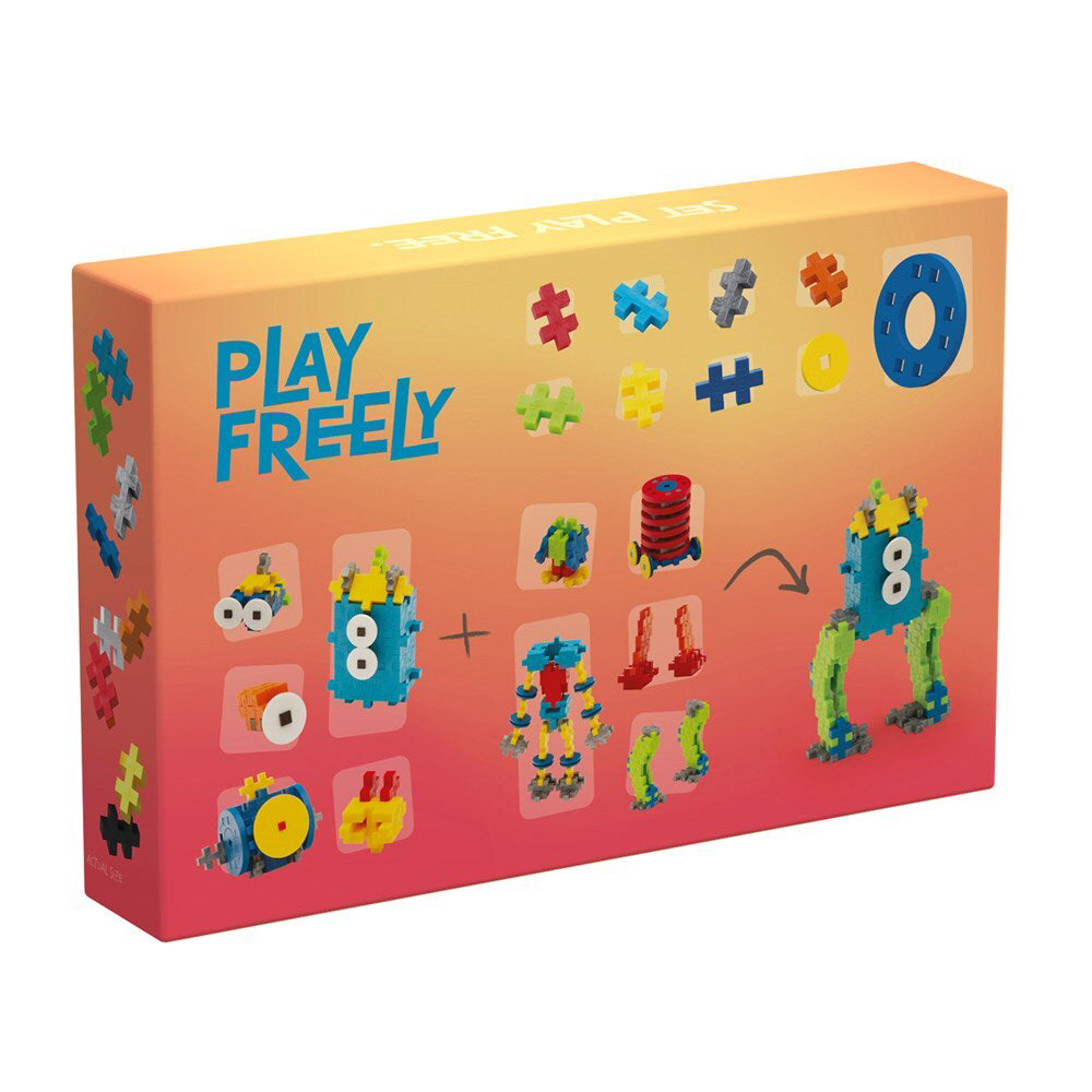 275pc Plus-Plus Learn to Build Robots Kids/Children Building Toy 5y+