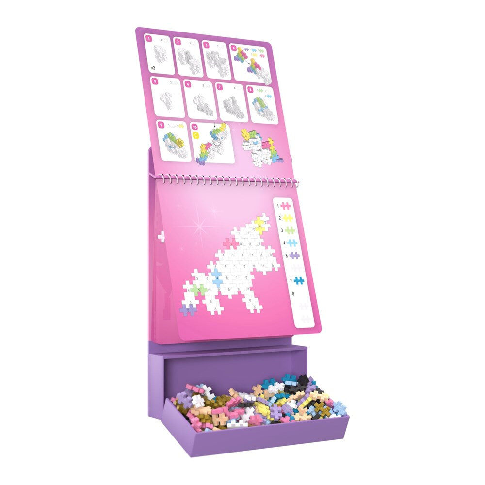 125pc Plus-Plus Activity Pad Fairy Tale Building Blocks STEM Toy 5y+