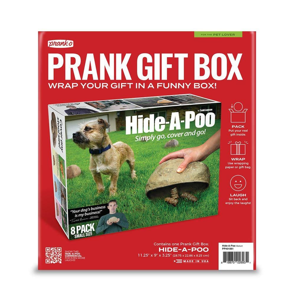 Prank-O Prank Empty Gift Box 23x28.5cm - Hide-A-Poo
