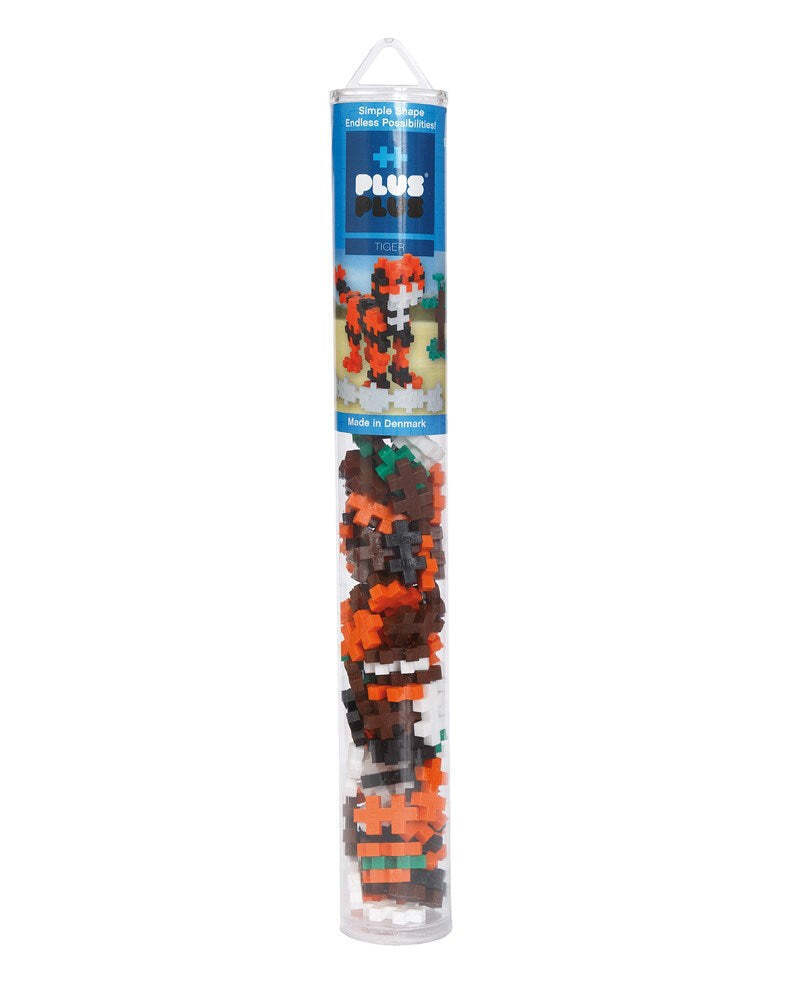 2PK 100pc Plus Plus Tiger Tube Kids/Toddler Activity Toy 5y+