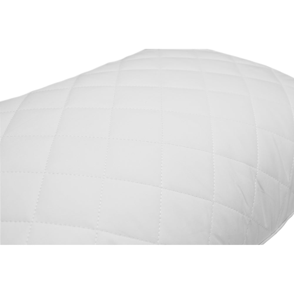 2pc Algodon Outlast Waterproof Pillow Protector 48x73cm - White