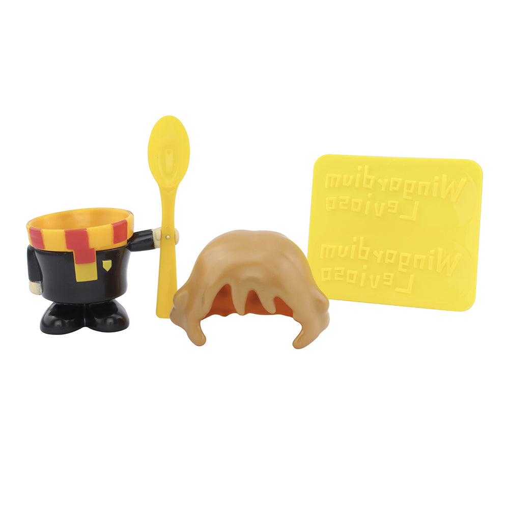 Paladone 10cm Harry Potter Hermione Granger Egg Cup w/ Toast Stamper/Spoon