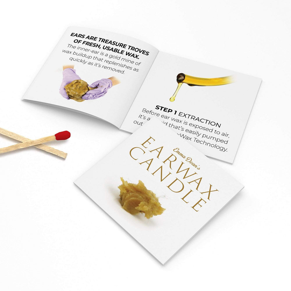 PRANK-O 9cm Earwax Scented Candle Home Fragrance Amber Scent